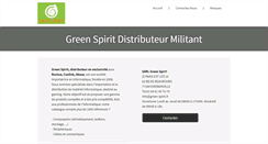 Desktop Screenshot of green-spirit.fr