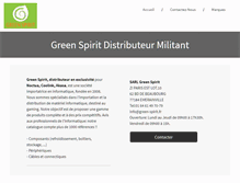 Tablet Screenshot of green-spirit.fr